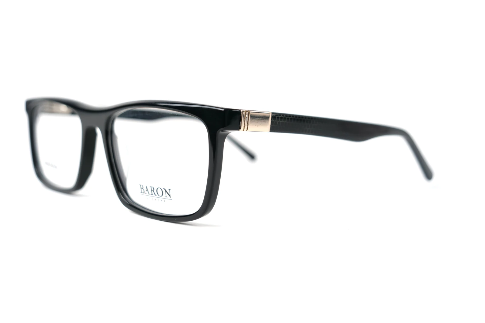 BARON BAR001-C2: detalle, Negro brillo / dorado