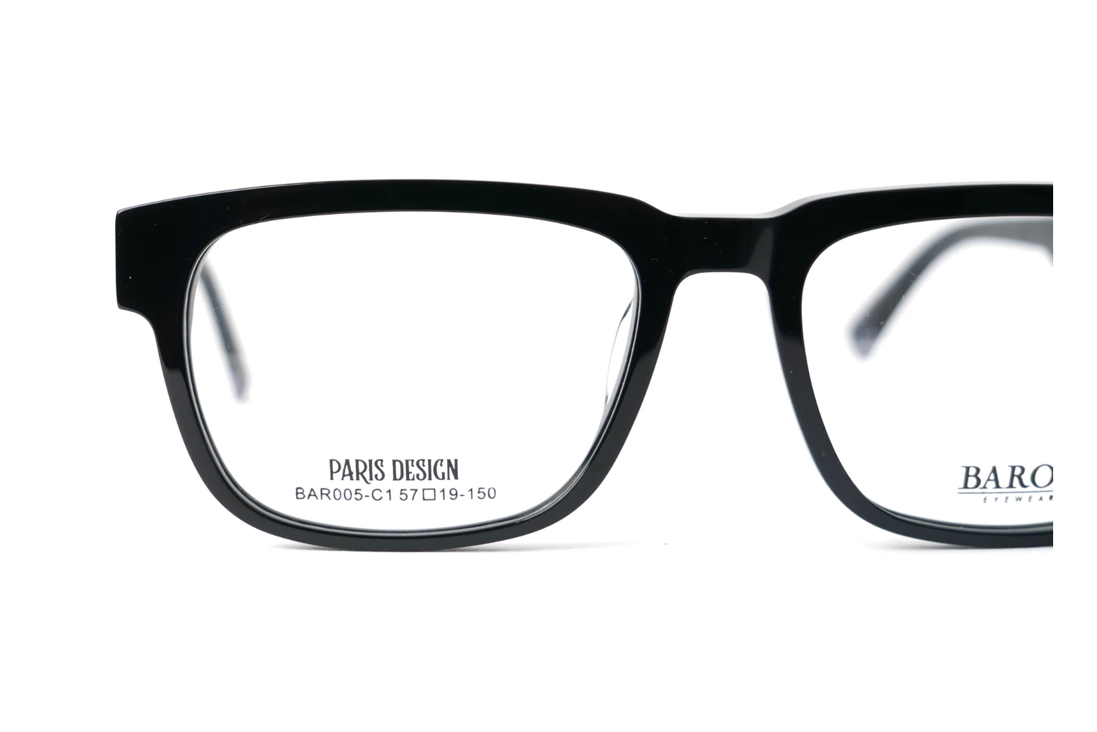 BARON BAR005-C1: macro, Negro brillo / gris