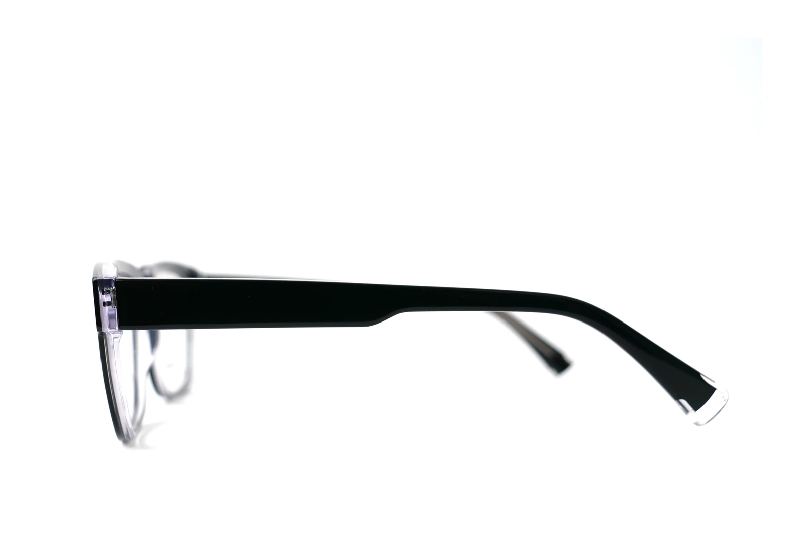 BARON BAR005-C2: lateral, Negro brillo / transparente