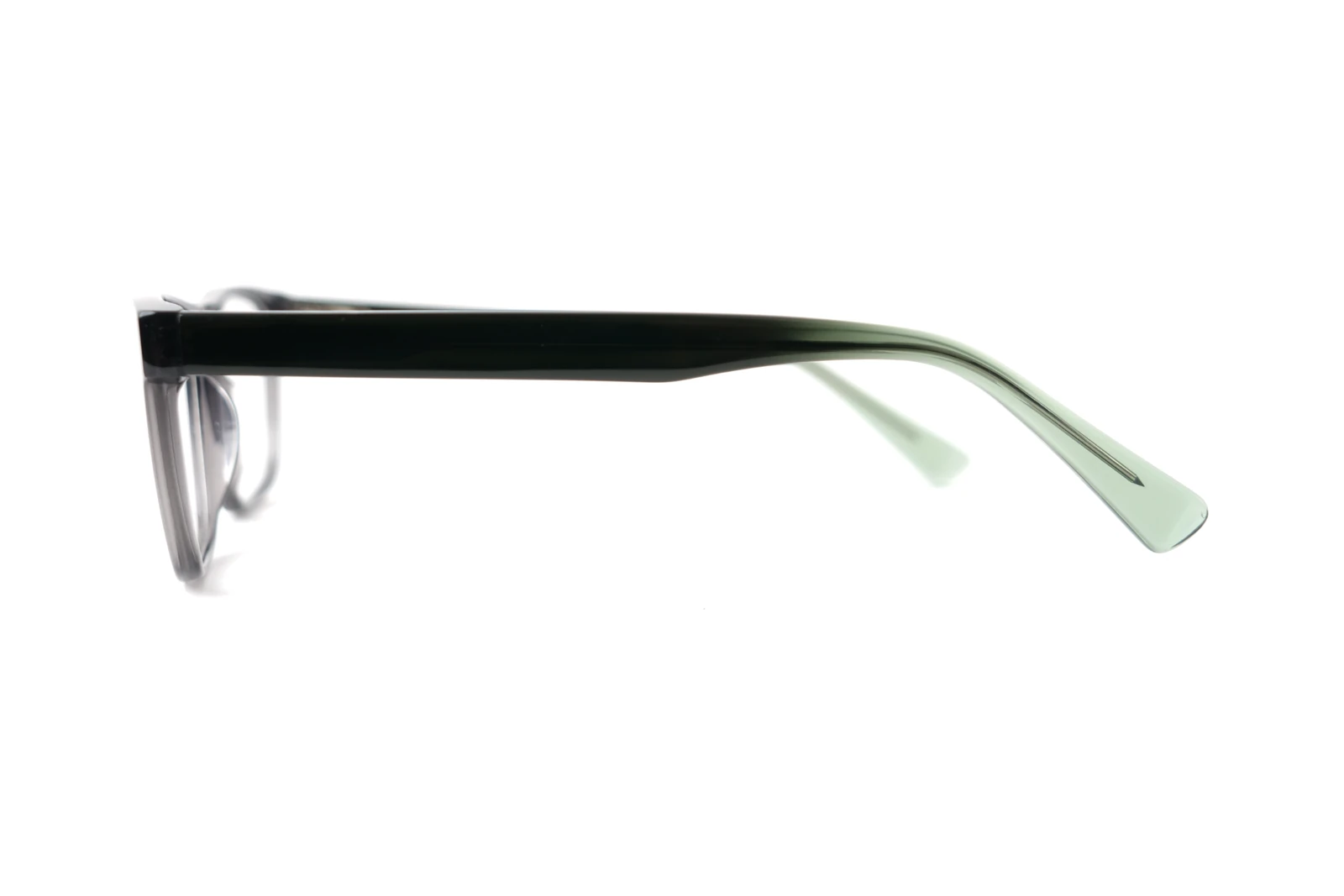 BARON BAR006-C3: lateral, Gris humo brillo / verde claro