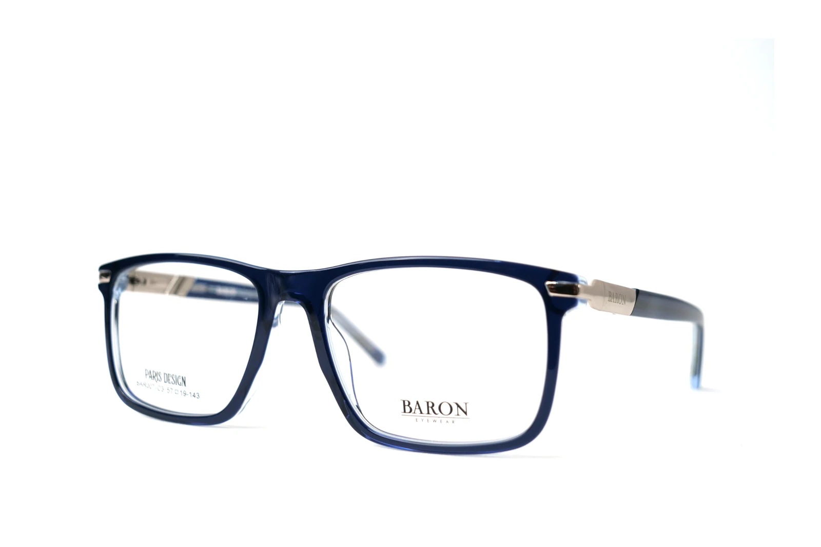 BARON BAR007-C3: angulo, Azul oscuro brillo / dorado / celeste brillo