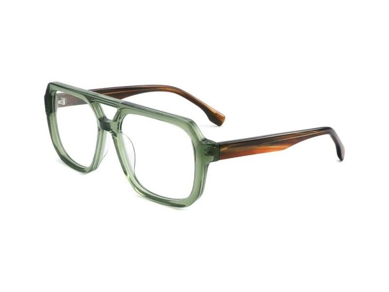 Montura POSITANO 883333-C5, color Verde Transparente