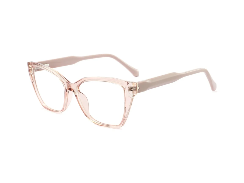 Montura POSITANO LE1144-C2, color Rosado Transparente