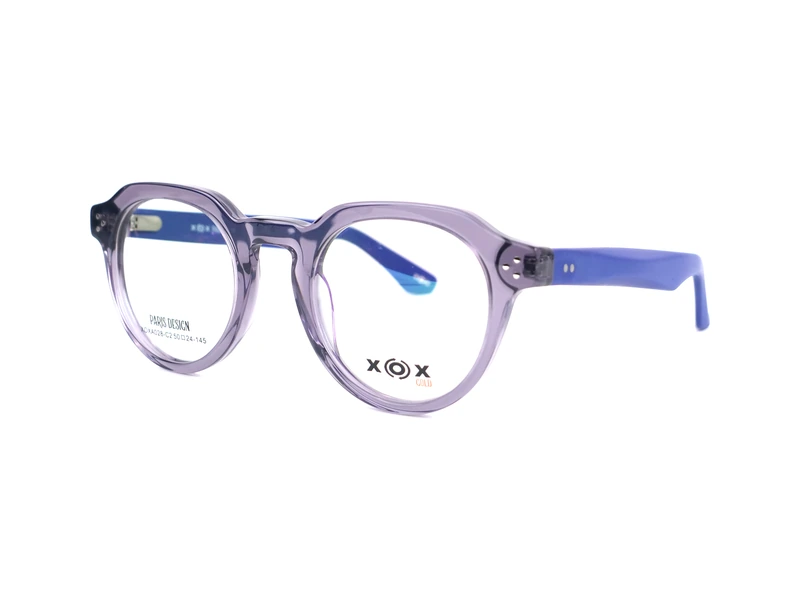 Montura XOX XOXA028-C2, color Gris Humo Transparente con Azul Mate