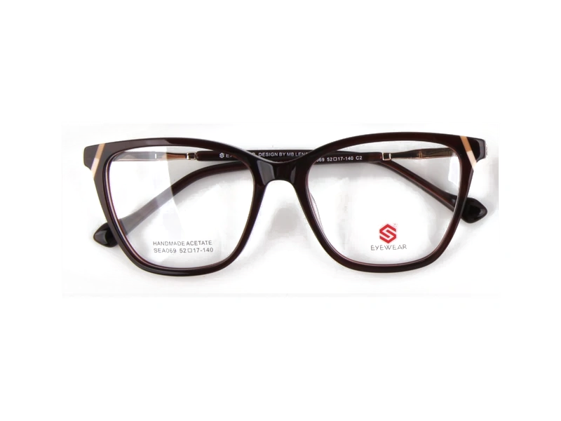 Montura EYEWEAR SEA069-C2, color Marrón