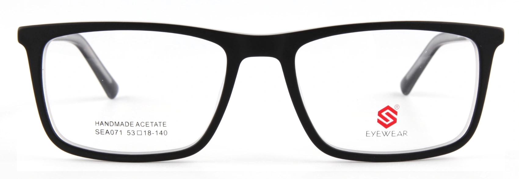 EYEWEAR SEA071-C1: frontal, Negro / transparente