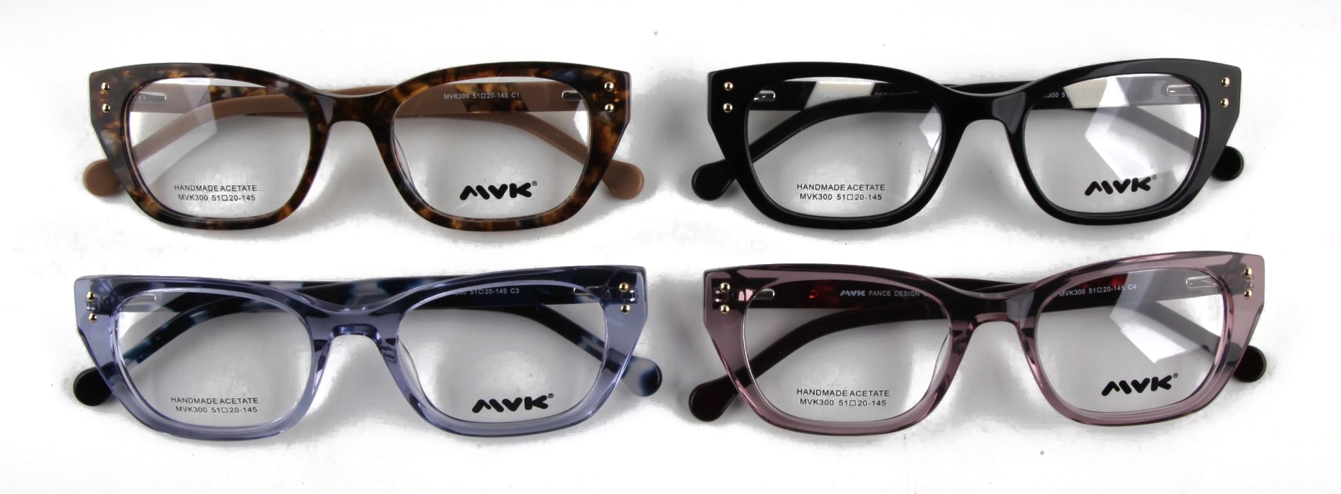 Vista conjunta de las cuatro variantes del modelo MVK300