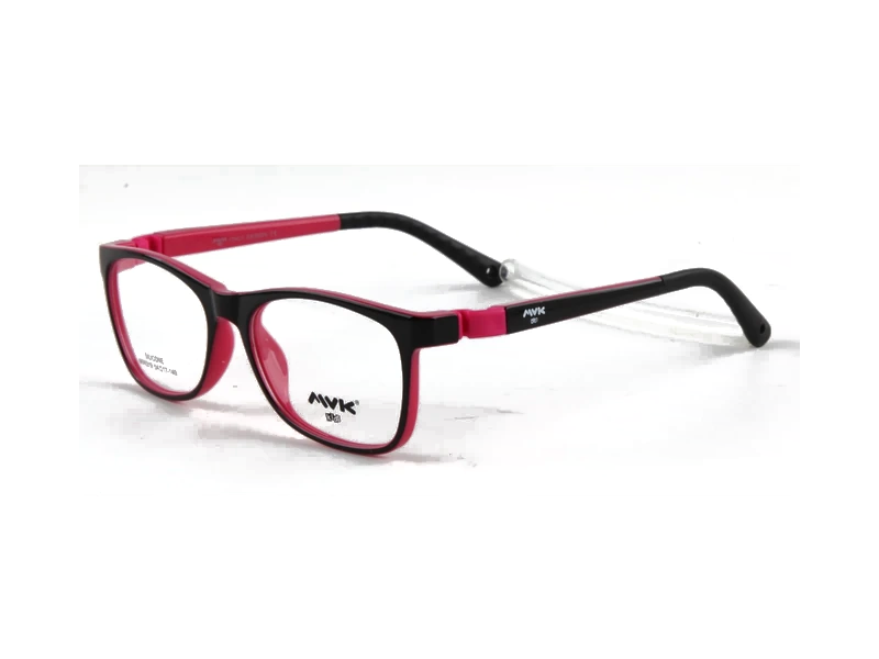 Montura MVK Kids MVK319-C6, color Negro Fucsia