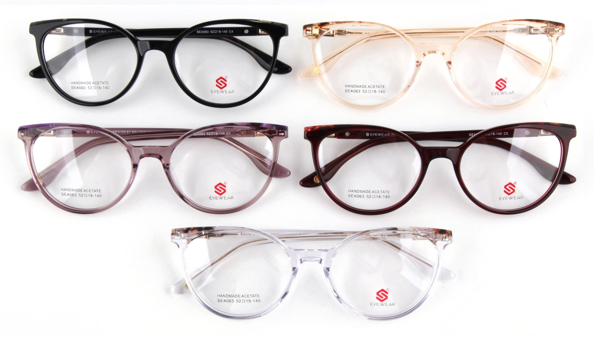 EYEWEAR SEA063-C1: gama, Morado transparente