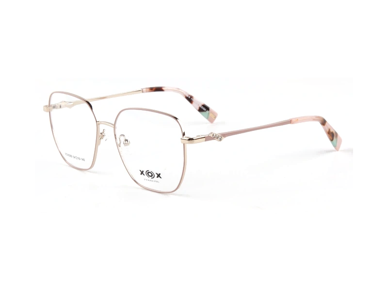 Montura XOX XOX098-C4, color Rosado con Dorado