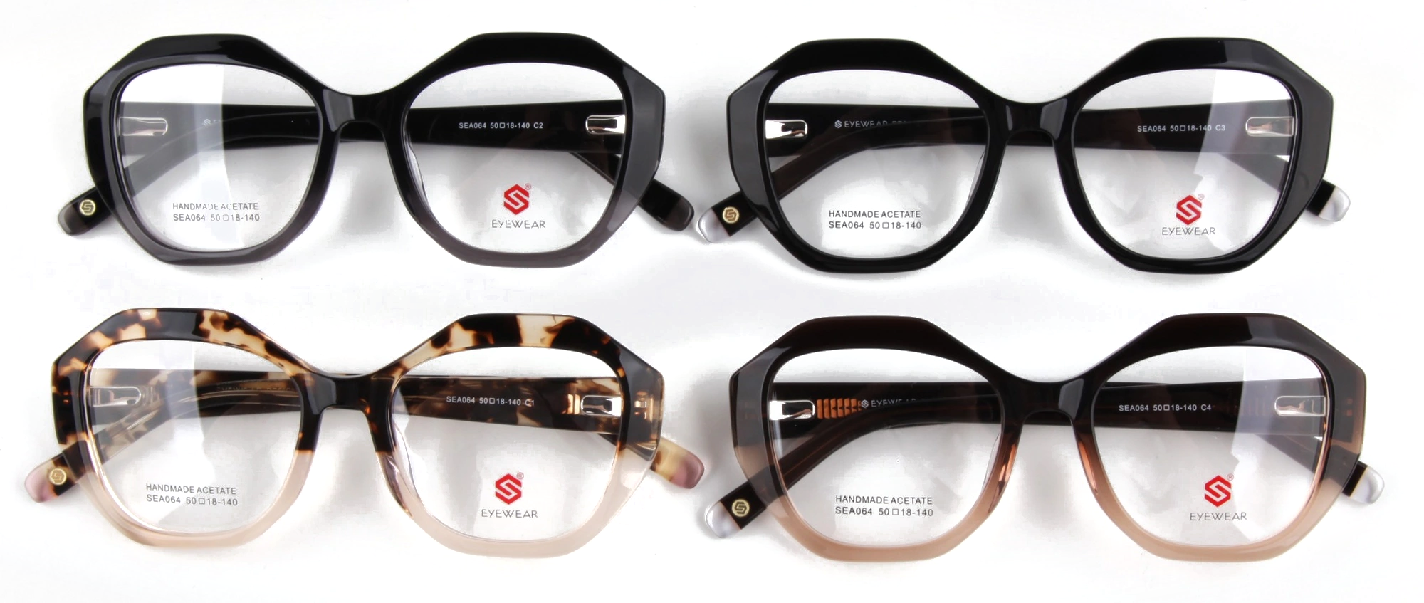 EYEWEAR SEA064-C1: gama, Print marrón