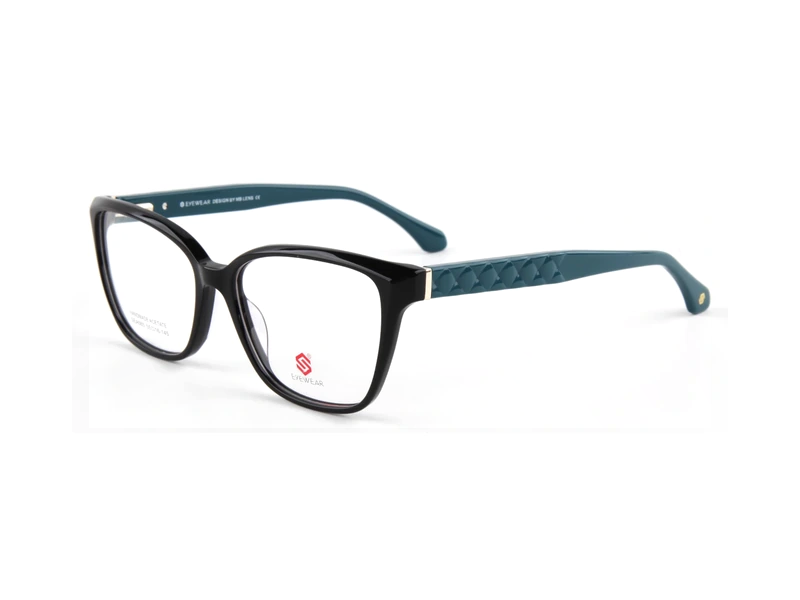 Montura EYEWEAR SEA065-C4, color Negro / turquesa