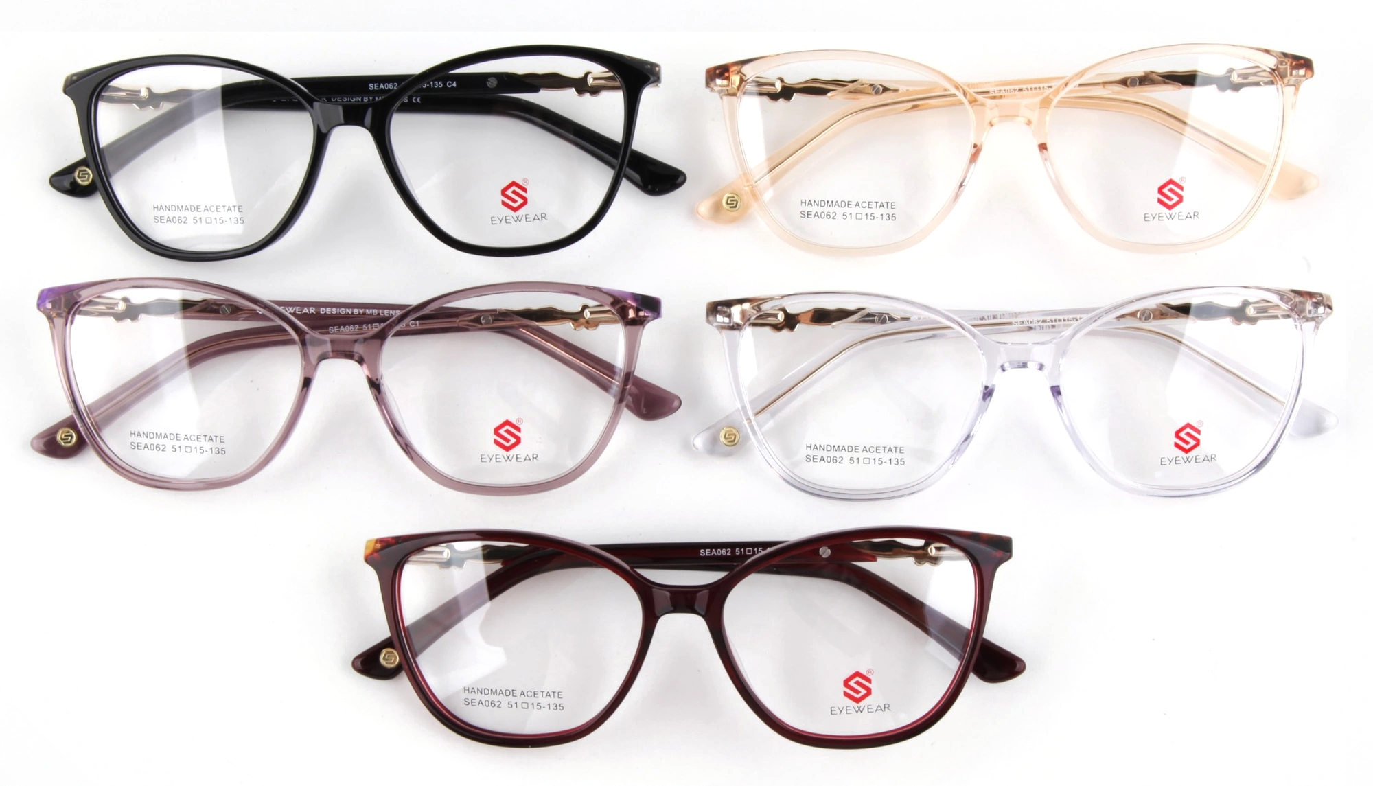 EYEWEAR SEA062-C1: gama, Morado transparente