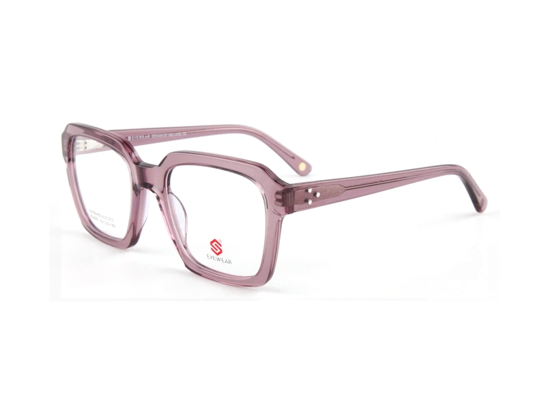 Montura EYEWEAR SEA067-C3, color Morado transparente