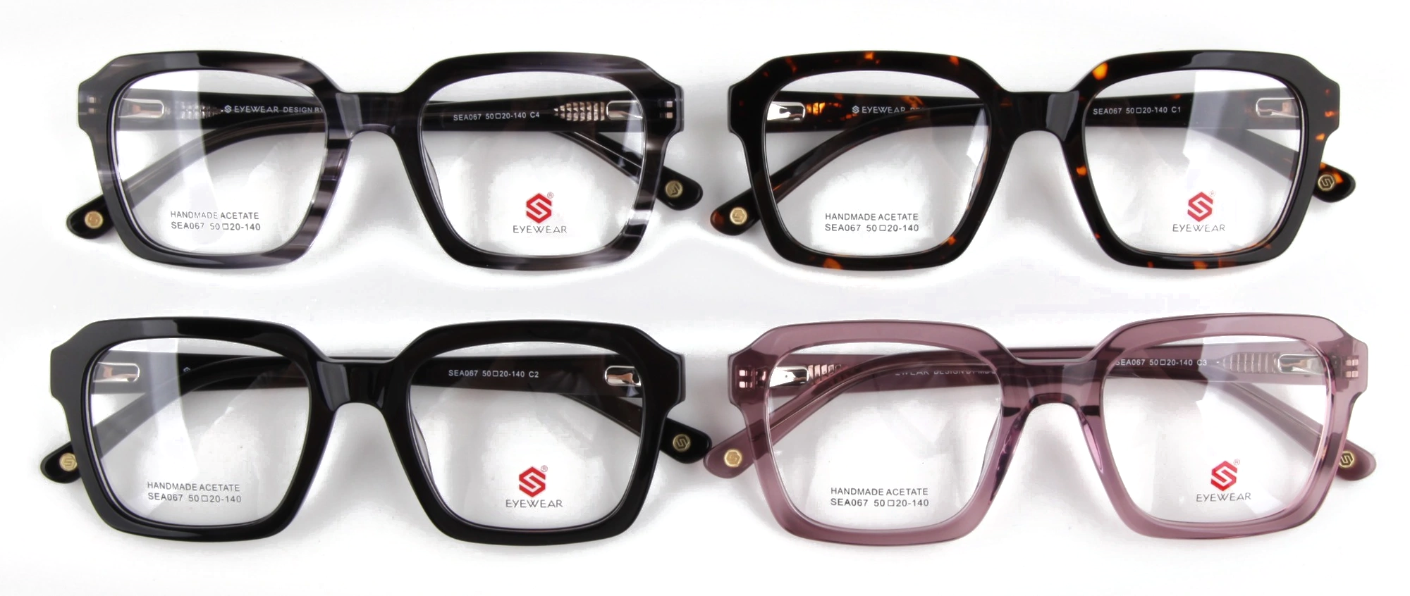 EYEWEAR SEA067-C1: gama, Print marrón