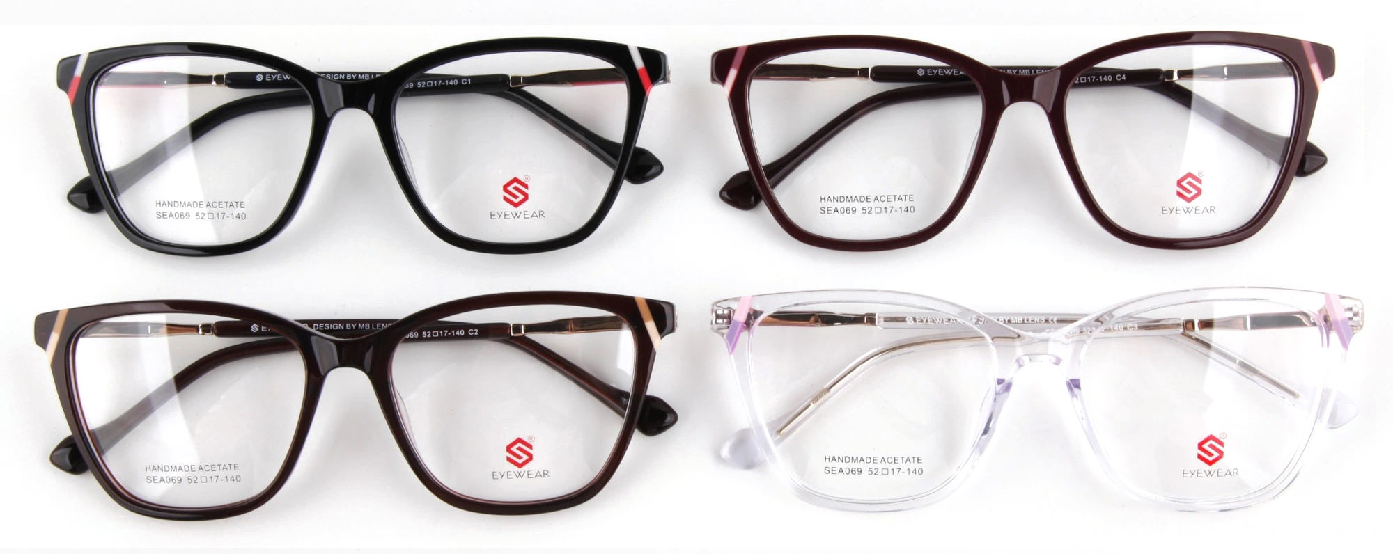 EYEWEAR SEA069-C1: gama, Negro