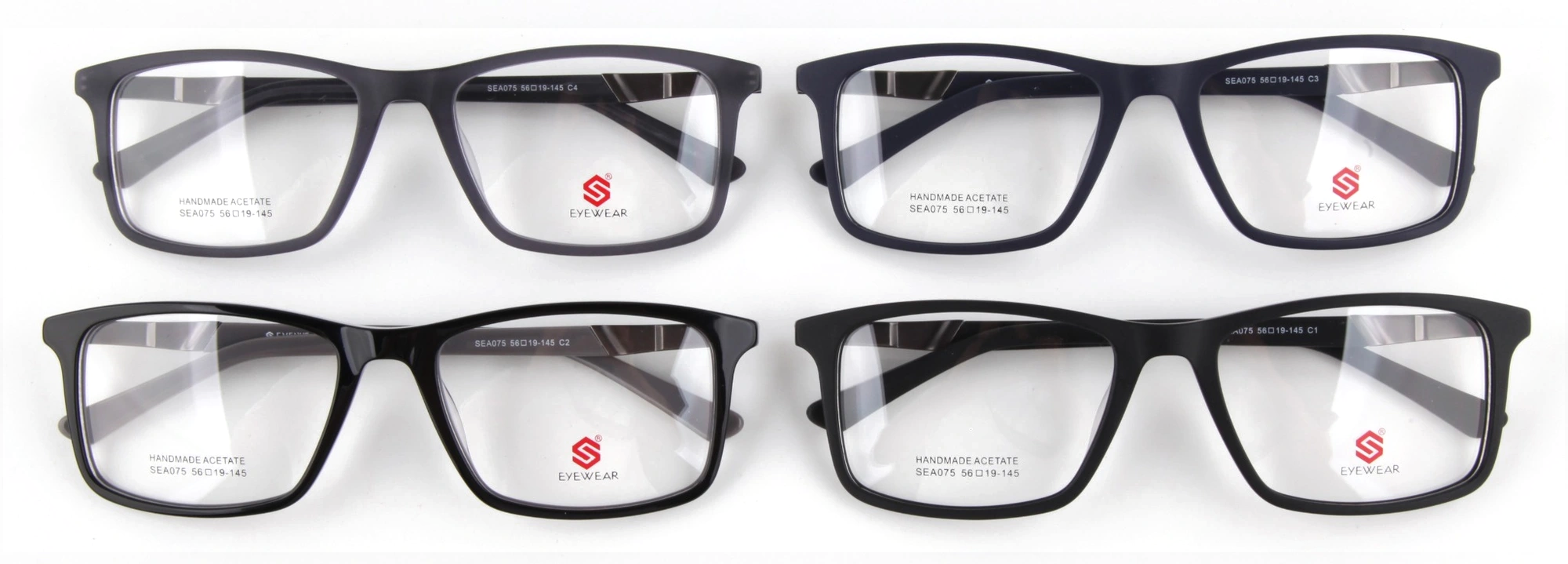 EYEWEAR SEA075-C1: gama, Negro mate