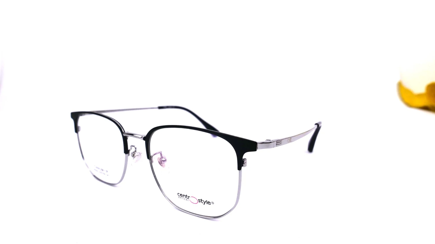 CENTRO STYLE T9504-C1: lateral, Negro / plateado