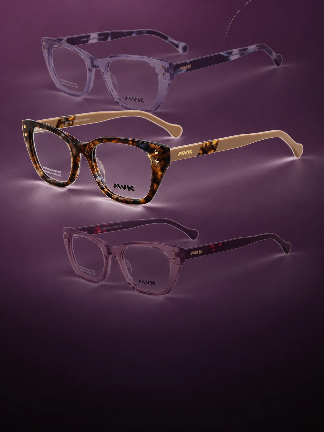 Selección de monturas MVK Acetato Mujer