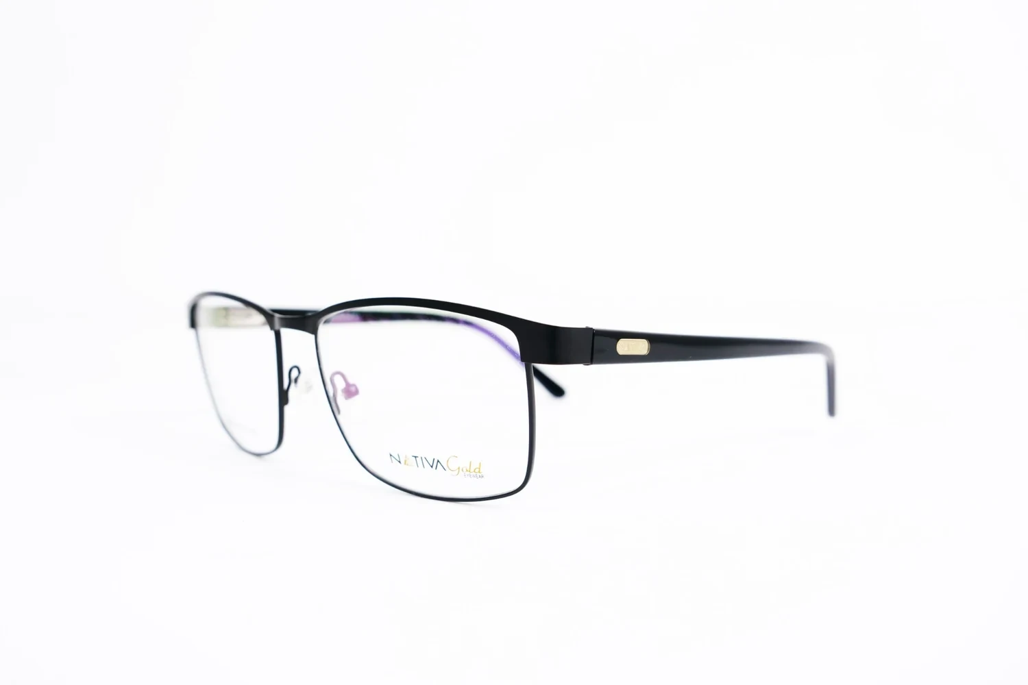 NATIVA GOLD NTV129-C1: angulo, Negro mate / gris