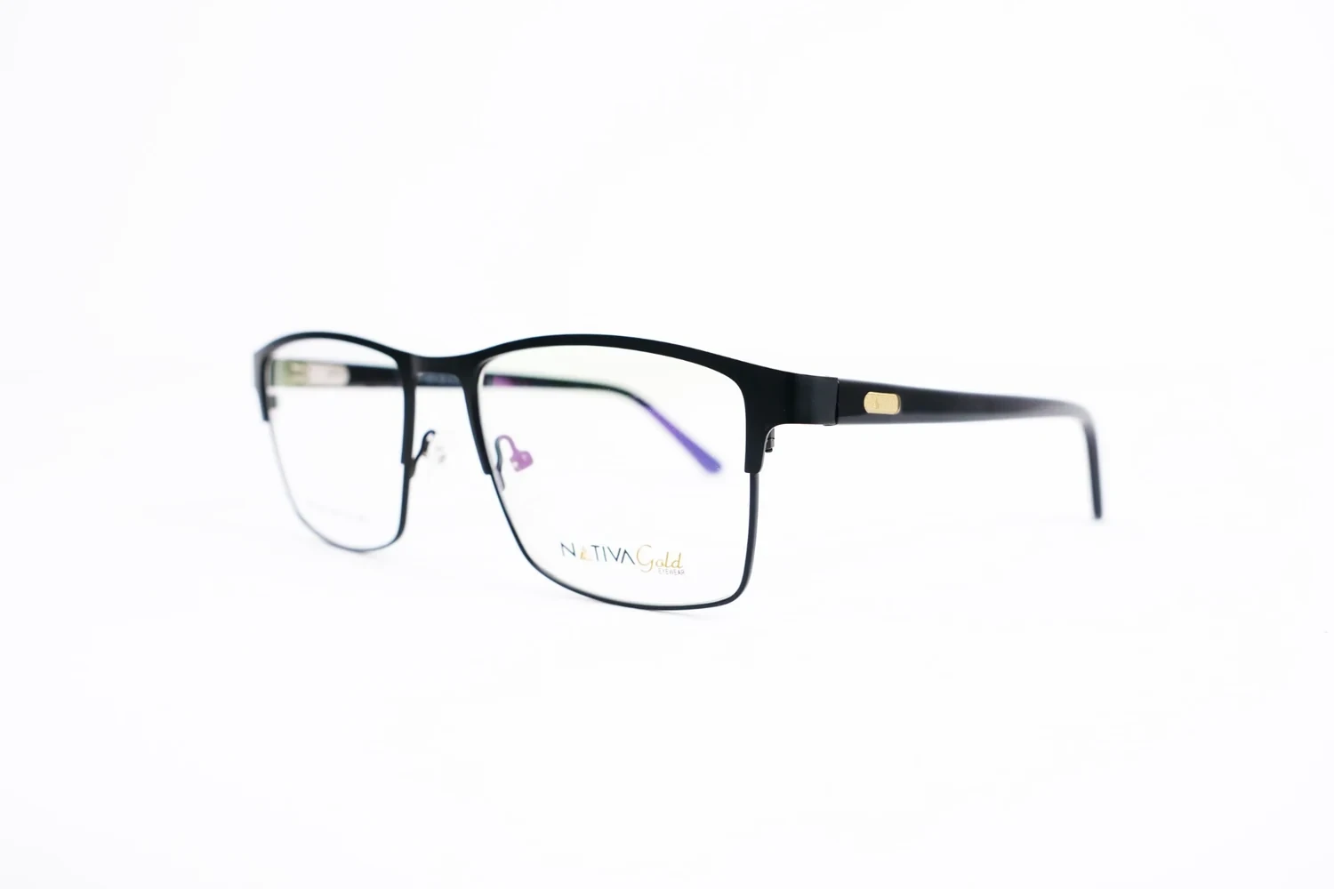 NATIVA GOLD NTV128-C1: angulo, Negro mate / gris