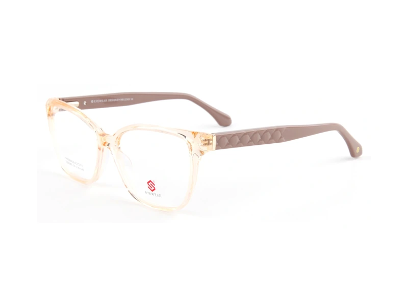 Montura EYEWEAR SEA065-C3, color Champán transparente