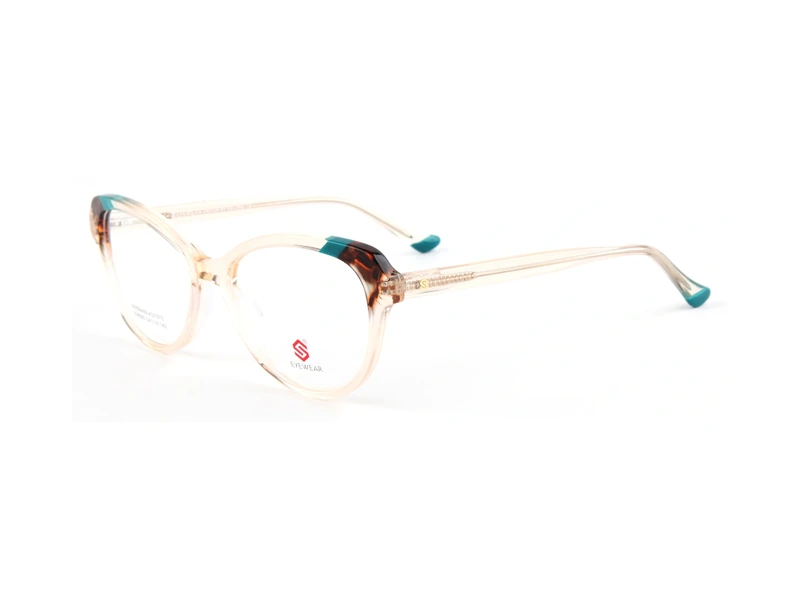 Montura EYEWEAR SEA066-C1, color Champán transparente