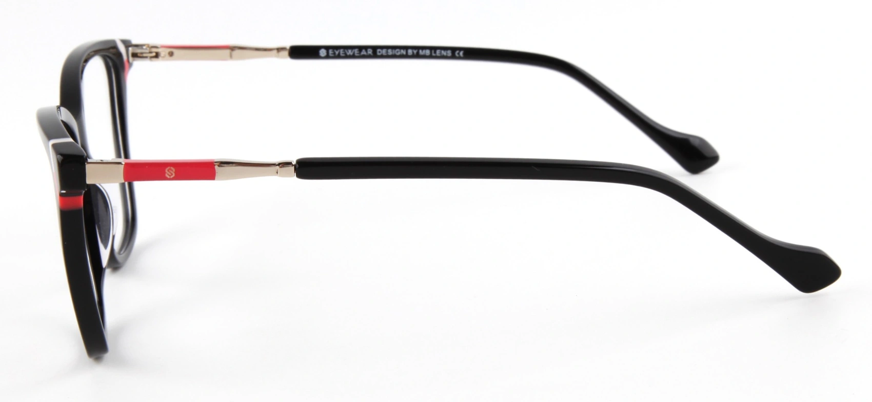 EYEWEAR SEA069-C1: lateral, Negro