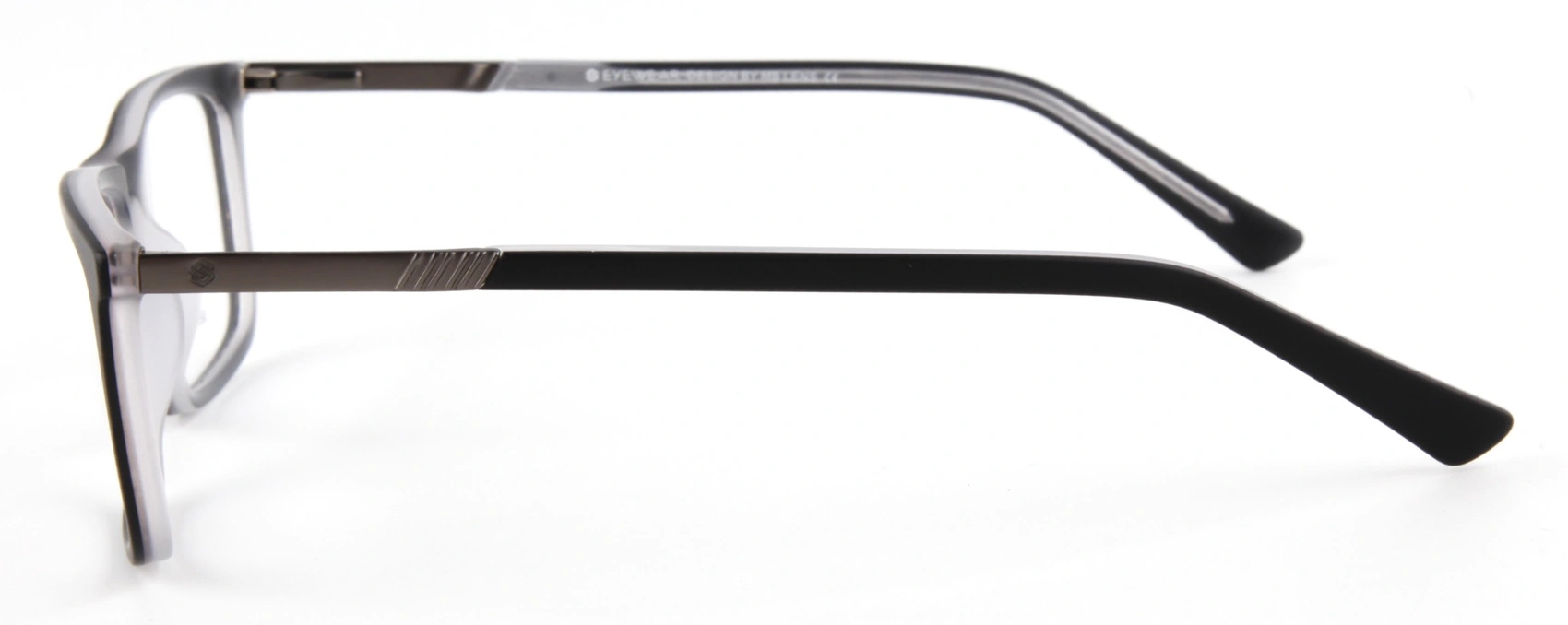 EYEWEAR SEA071-C1: lateral, Negro / transparente