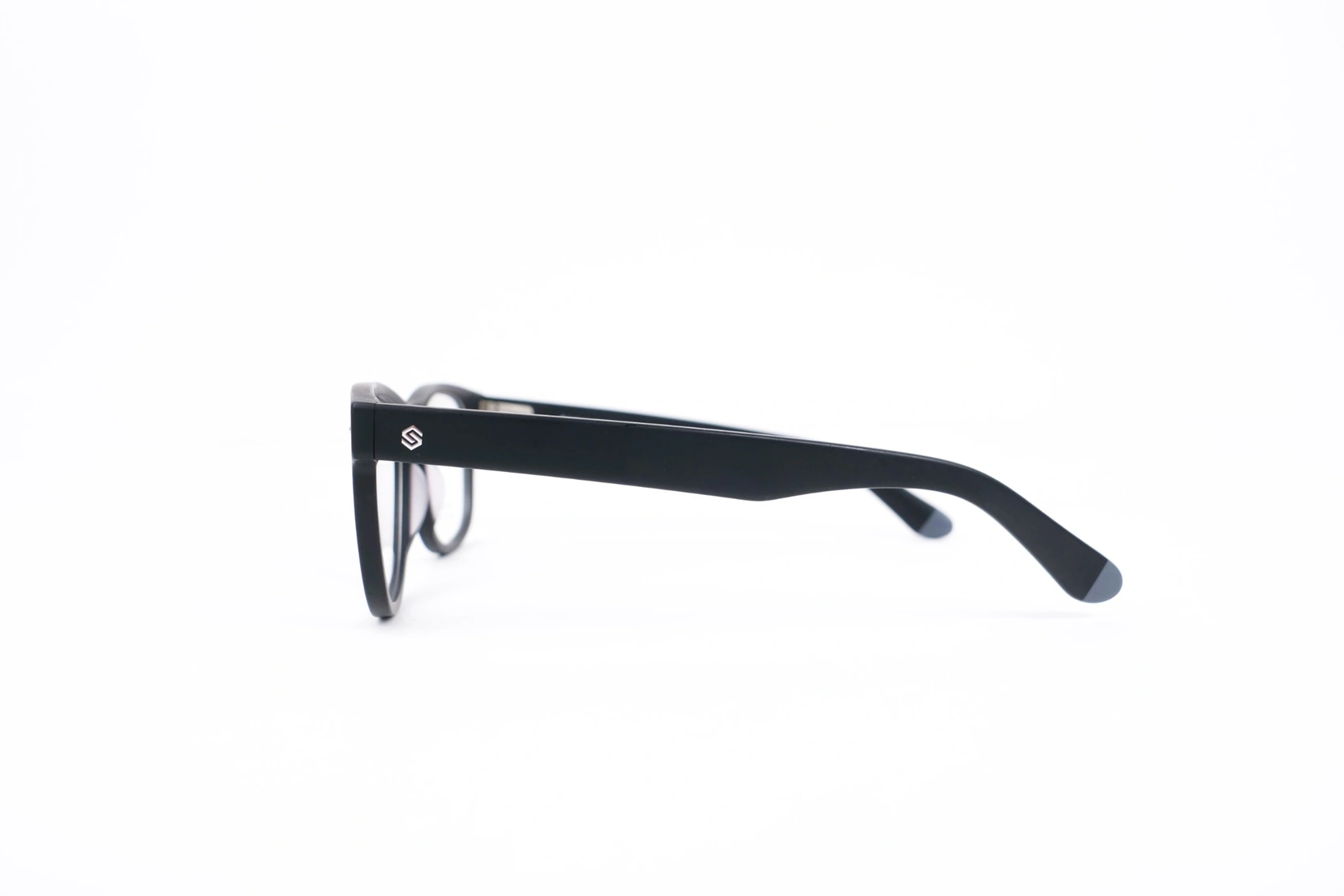 EYEWEAR SEA074-C1: lateral, Negro mate