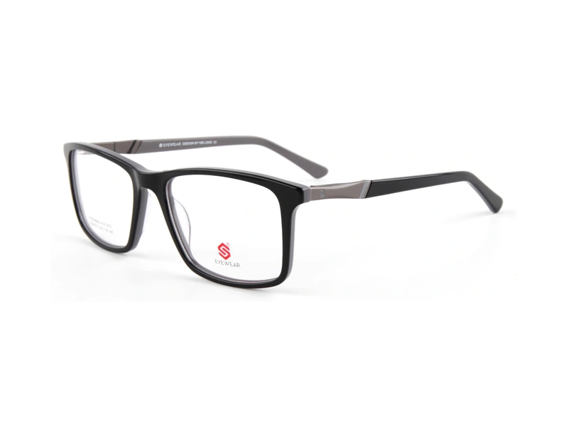 Montura EYEWEAR SEA075-C2, color Negro brillo