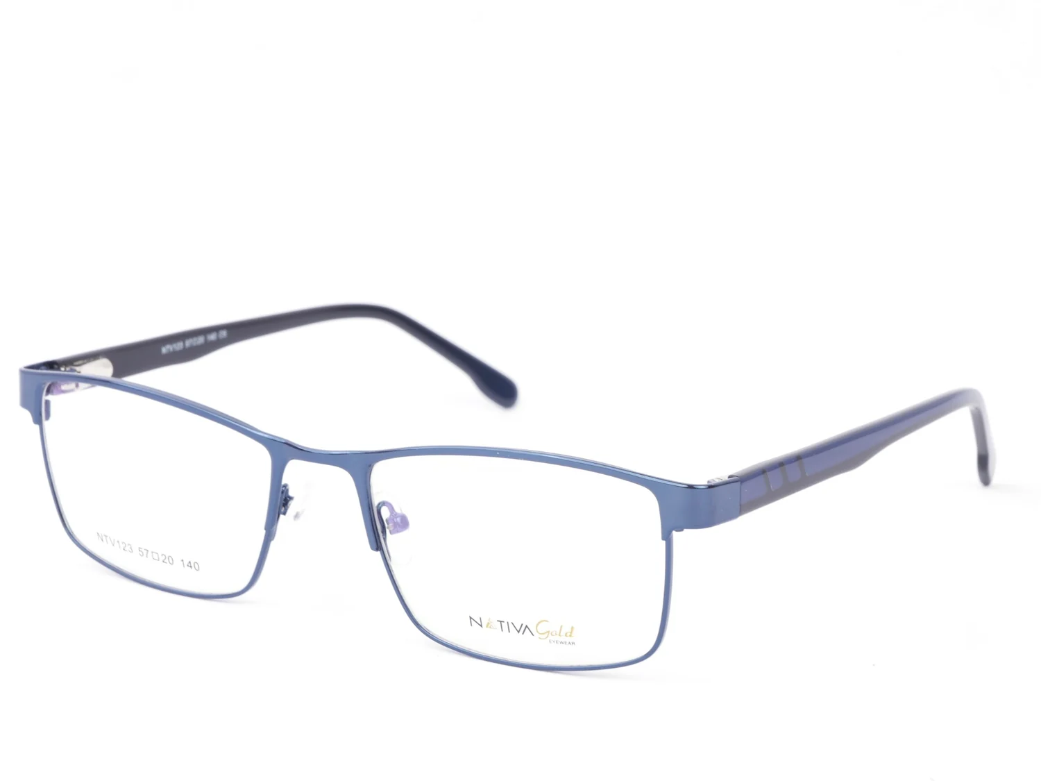 NATIVA GOLD NTV123-C6: angulo, Azul brillo / negro