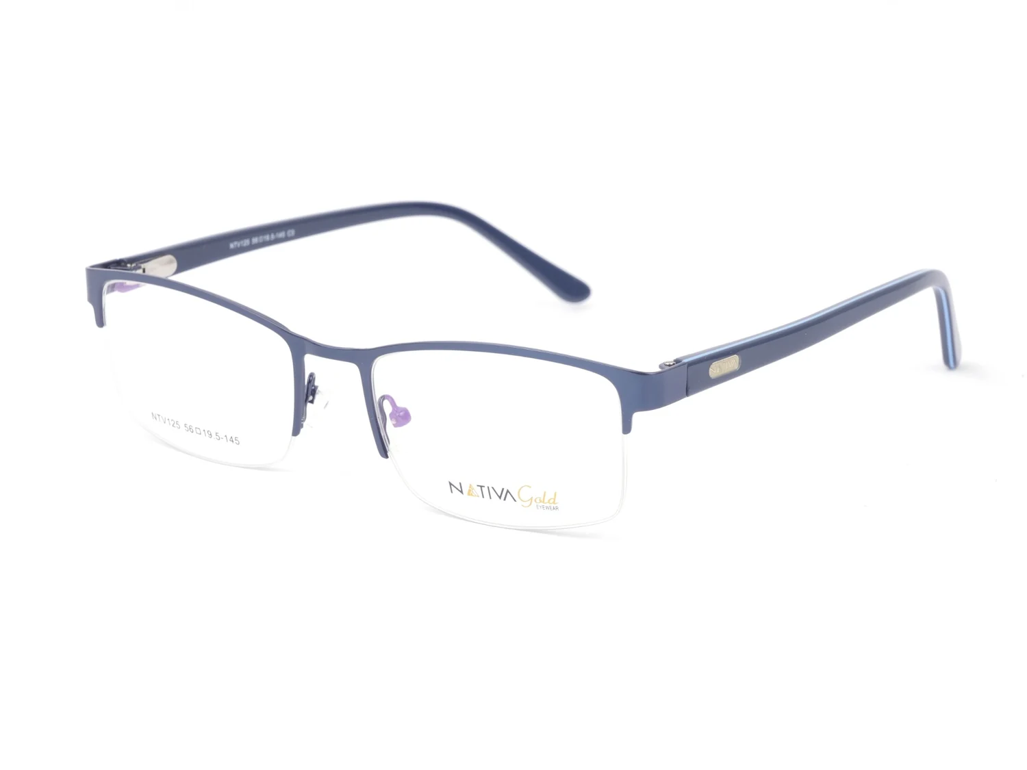 NATIVA GOLD NTV125-C3: angulo, Azul mate / celeste