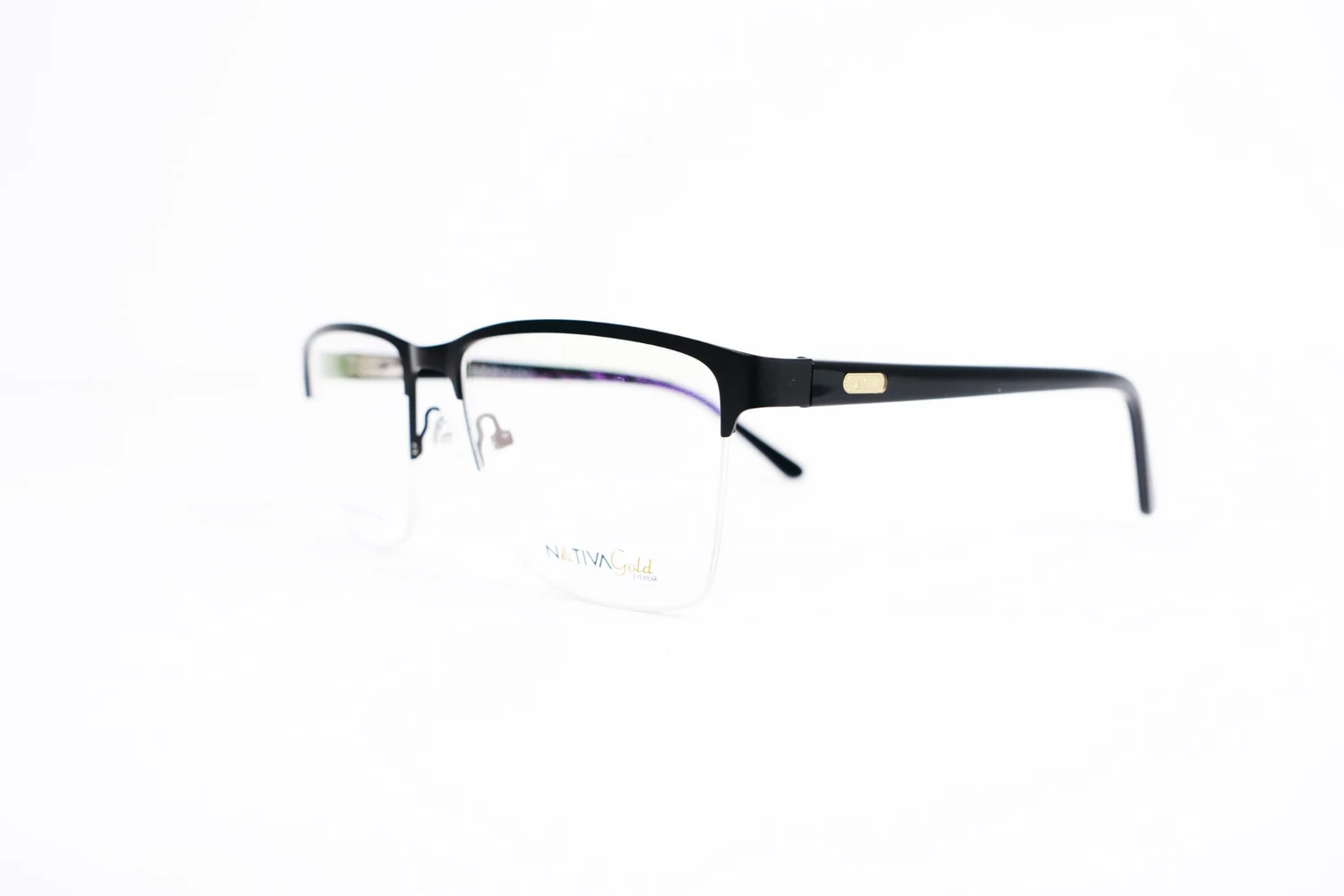 NATIVA GOLD NTV126-C1: angulo, Negro mate / gris
